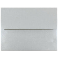 JAM Paper Enveloppe Stardream A2 à effet métallisé, argenté, 250/paquet-Enveloppes Stardream en papier argenté à effet métallisé