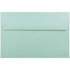 JAM Paper Enveloppes de format A9 à revêtement intérieur métallisé, 5,75 x 8,75 po, turquoise, 1000/paquet-Enveloppes d’invitations
