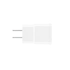 Samsung – Adaptateur de voyage pour Galaxy Note 4 (EP-TA20JWEUGCA)-Charge d'autres périphériques Micro USB sans la fonction de recharge rapide adaptative  de Note 4, avec un taux de charge standard de 2 ampères