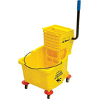 RMP - Seau à vadrouille et essoreuse, 9,5 gallons, jaune (JG811)-Couleur : Jaune