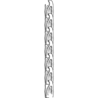Campbell – Chaîne de 100 pi (30,4 m), charge maximale de 131 lb (0,0655 tonne) (894024)-Charge d’utilisation maximale : 131 lb (0,0655 tonne)
