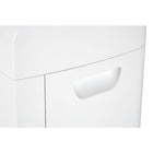 HSM - Déchiqueteuse Shredstar X12, blanc, 12 feuilles (HSM1059)-Unité de coupe distincte pour les CD avec son propre contenant pour le tri des déchets.