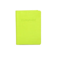 Karla Hanson - Étui pour passeport de luxe Ingrid avec protection anti-RFID, vert (28612GREEN)-Étui pour passeport