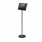 FuTECH - Support de sol - 11 l x 8-1/2 H po - Noir-Porte-enseignes
