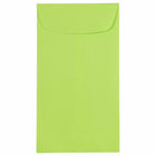 JAM Paper Enveloppes Colourées #6 Coin Commerciales - 3,375" x 6" - Ultra Lime Vert - Paquet de 50-Couleur : Vert citron Couleur : Vert