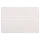 JAM Paper Enveloppes Strathmore A8, fini vergé blanc brillant, 250/paquet-Enveloppes Strathmore en papier sergé blanc brillant
