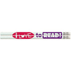 Musgrave Pencil Company - "J'aime lire" #2 Crayons - Paquet de 144-Crayons ronds en bois, qualité #2