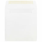 JAM Paper Enveloppes carrées régulières à fermeture gommée, 9 x 9 po, blanc, paq./100 (4232 g)-Taille : 9 x 9 pi