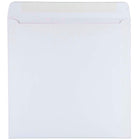 JAM Paper Enveloppes carrées standard avec fermeture gommée, 9 1/2 x 9 1/2 po, blanc, 1000/pqt-Taille : 9 1/2 x 9 1/2 po
