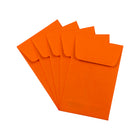 JAM Paper - Enveloppes à monnaie no 1, 2,25 x 3,5 po, papier recyclé Brite Hue orange, 500/paquet-Pièce de monnaie no 1 (2,25 x 3,5 po)