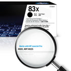 HP – Cartouche de toner LaserJet noir à rendement élevé d’origine 83X (CF283X)-La fiabilité inégalée des cartouches HP d’origine se traduit par une commodité constante et une meilleure valeur
