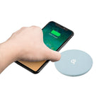 Tech Basic 10W Qi Pad de charge - Bleu-Conception compacte et mince