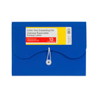 Staples - Classeur expansible à 13 pochettes - Format lettre - Couleurs assorties-Inclus: des intercalaires vierges
