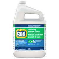 Comet Professional - Nettoyant désinfectant pour salle de bains, boucle ouverte, 3,78 L-Le nettoyant de Comet combine le pouvoir d’un nettoyant pour salle de bain surpuissant et d’un désodorisant pour surfaces