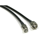 Turmode – Câble pour antenne de réseau sans fil WF6023 de 6 pi, 3,5 x 0,4 x 3,5 po, noir-Câble LMR100 de 6 pi TNC-RP mâle vers TNC-RP femelle