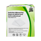 Tampons non adhérente, 7,5 x 10cm, 100/boîte-Utile pour les lacérations de la peau, les éraflures et les brûlures