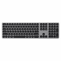 Satechi - Clavier sans fil Bluetooth pour Mac - Gris sideral-Clavier Bluetooth en aluminium
