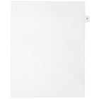 Mark Maker – Onglets séparateurs juridiques blancs, 1/15 onglets, format lettre, sans trous, lettre C, 25/paquet-Onglets séparateurs blancs, 1/15 onglets