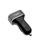 Akiko - Chargeur intelligent pour véhicule à 3 ports de 6,6 A/33 W, 3 x 2 po, gris et noir-Circuit sophistiqué avec protection contre la surchauffe, la surintensité et la surcharge. Le chargement arrête automatiquement lorsque la pile est pleine. Recharge intelligente à vitesse maximale limitée par les appareils ou les ports USB, s’arrête automatiquement lorsque la pile est pleine. Un voyant d’alimentation interne à DEL s’allume pour montrer que le chargeur pour véhicule est prêt à être utilisé ou se rechar