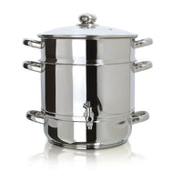 Euro Cuisine – Extracteur de jus pour cuisinière EC9500, acier inoxydable-Peut être utilisé sur une cuisinière à gaz ou électrique