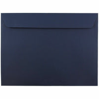 JAM Paper - Enveloppes pour livret - 9" x 12" - Bleu marine - Paquet de 500-Couleur: Bleu Marine