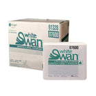 White Swan - Serviette de table 2 plis 1/8 - Blanc - Paquet de 12-Résistance supérieure à l'état humide