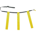 Champion Sports 25" - 31" Ensemble de football triple drapeau pour jeunes, jaune-Profitez d'une partie de flag-football amusante et sans tacle avec la ceinture Champion Sports Youth Triple Flag Football