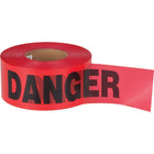 SCN Industrial - Ruban Pour Barricade «Danger», Bilingue, 3po La X 1000' Lo, 2 Mils, Noir/Rouge, paquet de 12-Couleur Noir/rouge