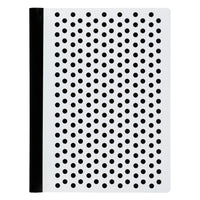 Oxford – Cahier de Composition Punch Pop College – 9-3/4 po x 7-1/2 po – Ligné – 80 Feuilles – Noir-Faites-vous plaisir avec un cahier de composition tactile à pois qui vous donnera des sensations fortes