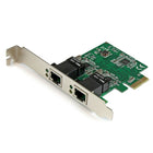StarTech  Adaptateur pour carte réseau PCI Express serveur à 2 ports Gigabit, NIC PCIe-Protégez vos systèmes réseau critiques avec un port Gigabit redondant et indépendant