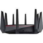ASUS - Routeur gaming Gigabit RT-AC5300 AC5300 triibande WiFi avec MU-MIMO et fonctions de contrôle parental-Technologie Broadcom NitroQAMTM améliorant les taux de transfert 5 GHz jusqu'à 4334 Mbps / 2,4 GHz jusqu'à 1000 Mbps