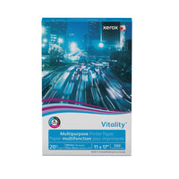 Xerox - Papier d’impression multifonction Vitality - 20 lb - 11 po x 17 po - 500 feuilles-11 po x 17 po