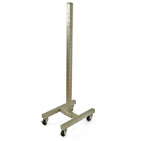 Azar Displays – Présentoir simple pour vêtements, 62 x 23,5 x 16 po (300900)-La base repose sur quatre roulettes verrouillables robustes