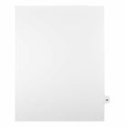 Mark Maker – Onglets séparateurs juridiques blancs, 1/15 onglets, format lettre, sans trous, numéro 28, 25/paquet-Onglets séparateurs blancs, 1/15 onglets