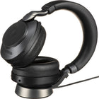 Jabra Evolve2 85, Link 380c, casque stéréo MS avec support - Noir-Style de port : Over-the-Head, Couleur : Noir