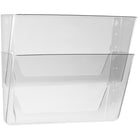 Storex classeur murale - format lettre - transparent - paquet de 12 - 6 Set de 2-Les bords arrondis ne seront pas accrocher ou de déchirure du papier