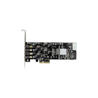 StarTech  Adaptateur de carte USB 3.0 SuperSpeed PCI Express (PCIe) à 4 ports avec 4 canaux dédiés 5Gb/s-Économie de temps grâce à un transfert de fichiers jusqu’à 70 % plus rapide qu’avec la technologie USB 3.0 traditionnelle en cas d’utilisation avec un boîtier prenant en charge le protocole UASP