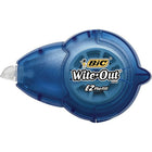 BIC - Ruban de correction Wite-Out EZ Refill, recharge-Le distributeur rechargeable est doté d'un système de recharge facile à utiliser, avec une jauge du niveau de ruban correcteur pour un contrôle facile