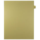 Mark Maker – Onglets séparateurs juridiques beiges, 1/25 onglets, format lettre, sans trous, numéro 154, 25/paquet-Onglets séparateurs beiges, 1/25 onglets