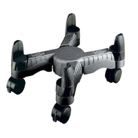 DAC MP-64-BLK  - Support mobile de type ciseaux pour unité centrale, doté de roues, noir-Largeur réglable de 10,2 à 25,4 cm (4 à 10 po)