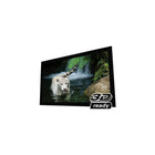 EluneVision – Écran Reference Studio 4K à cadre fixe, 115 po, 16:9-Dimensions : 115 po affichable à la diagonale (100 po x 56 po) avec bord au cadre de luxe en aluminium recouvert de feutre taupé noir de 5 po