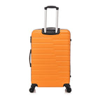 TOSCANO OPPORTUNA Bagage à main rigide 20 po - Orange brûlé-Coque rigide en ABS