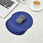 DAC - Tapis de souris « piste de course » Super-Gel MP-123 avec repose-poignet - 9 3/4 po x 8 1/4 po x 3/4 po - bleu-Améliore les mouvements de suivi et crée un glissement uniforme