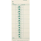Acroprint - Cartes de présence hebdomadaires pour modèles ES900/125/150, bilingue-Cartes de présence pour les modèles Acroprint ES900, 125 et 150.