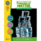 Classroom Complete Press Matter & Energy Series Properties Of Matter Book, Grade 5-8-Découvrez ce qu'est la matière et ce qu'elle n'est pas. En savoir plus sur et la différence entre un mélange et une solution. Plein d'activités pratiques pour comprendre les divers changements physiques et chimiques de la matière.