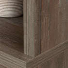 Sauder - 433680 La Collection Aspen Post Surmeuble de Bibliothèque - Finition Pebble Pine-8