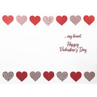 Rosedale Gold - Cartes de souhaits/Enveloppes - Joyeuse St-Valentin Époux - 5-1/2 po x 8 po - paquet de 6-Avec fini scintillant et métallique