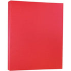 Jam Paper 32 lb, papier Stardream, 8 1/2 x 11 po, rouge Jupiter, paquet de 50 feuilles-Dimensions : 8 1/2 x 11 po