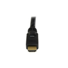 StarTech  Câble HDMI à haute vitesse, câble Ultra HD 4k x 2k HDMI, HDMI à HDMI, M/M, 45 pi-Connexion de haute qualité, sans corrosion grâce aux connecteurs plaqués or