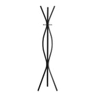 Monarch Specialties - 2051 Patere - Style Contemporain Metal Noir-Portemanteau